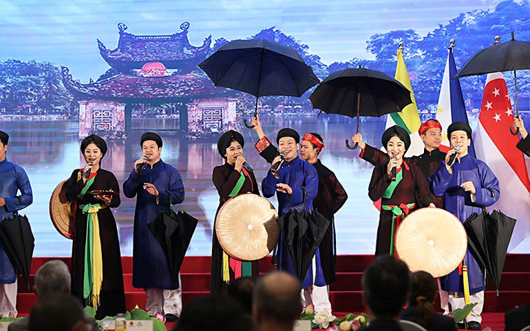 Ấn tượng sắc màu ASEAN tại Lễ khai mạc Đại hội đồng AIPA 41 ảnh 3 3_IMG_6642-1599538445274.jpeg