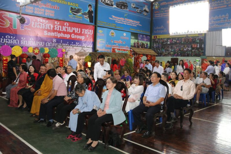 Kiều bào Lào vui Tết hướng về quê hương đất nước -0