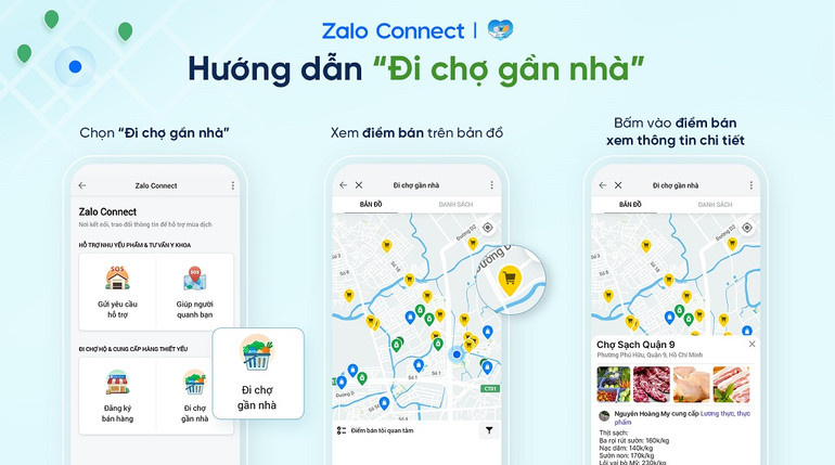 50.000 điểm cung cấp hàng thiết yếu, thuốc men gần nhà qua Zalo Connect -0