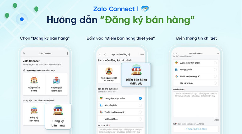 50.000 điểm cung cấp hàng thiết yếu, thuốc men gần nhà qua Zalo Connect -0