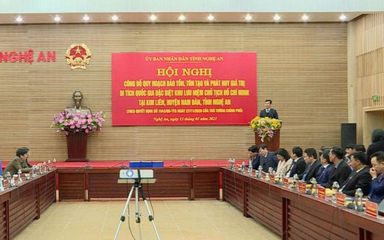 Công bố Quy hoạch bảo tồn, tôn tạo và phát huy giá trị Di tích Quốc gia đặc biệt Khu lưu niệm Chủ tịch Hồ Chí Minh -0