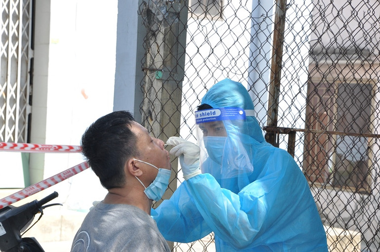 TP Mỹ Tho tầm soát Covid-19 quy mô lớn -0