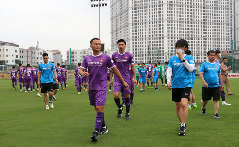 ĐT Việt Nam hướng tới mục tiêu lớn ngay trong buổi tập đầu tiên -0
