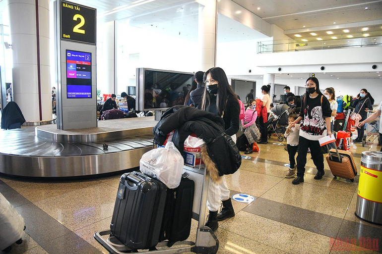 Những công dân Việt Nam tại Ukraine đầu tiên về nước an toàn -0