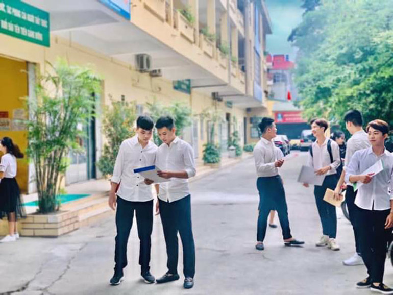 Một góc khuôn viên nhà trường. Trường Cao dẳng Y Dược Tuệ Tĩnh: Đột phá với mô hình Đào tạo - Việc làm -0