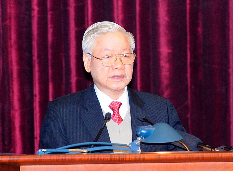 Khai mạc trọng thể Hội nghị lần thứ 15 Ban Chấp hành T.Ư Đảng khóa XII -0