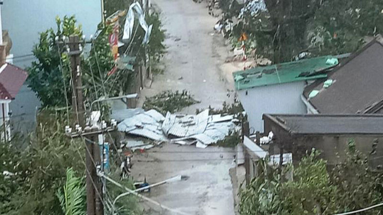 Cập nhật tin bão ở Quảng Ngãi -0