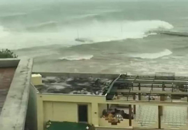 Cập nhật tin bão ở Quảng Ngãi -0