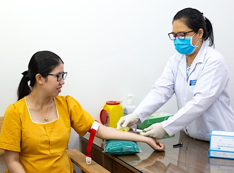 Xét nghiệm gen miễn phí cho thai phụ gặp khó vùng sông nước Cà Mau -0