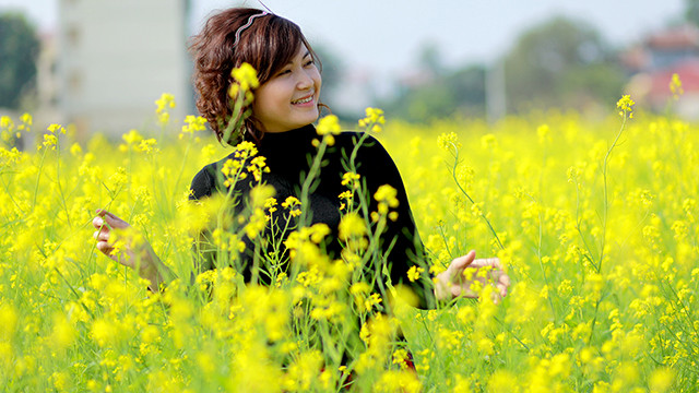 “Mùa hoa cải bên sông” ảnh 3