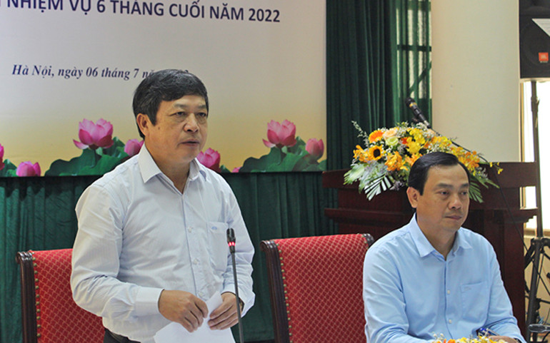 Thứ trưởng Đoàn Văn Việt phát biểu chỉ đạo tại Hội nghị. (Ảnh: Tổng cục Du lịch) 6 tháng đầu năm 2022: Ngành du lịch phục hồi thần kỳ -0