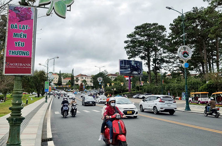 Đà Lạt thu hút du khách dịp Tết dương lịch -0