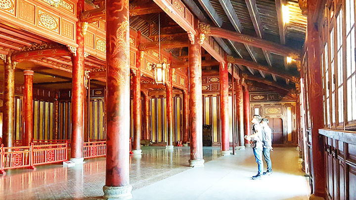 Điện Thái Hòa trước khi trùng tu -0