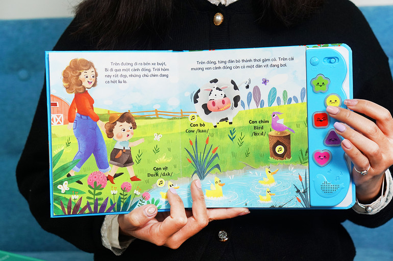 Đưa âm thanh của cuộc sống vào trang sách -0