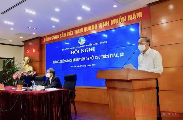 Triển khai các biện pháp phòng chống bệnh viên da nổi cục trên trâu bò -0