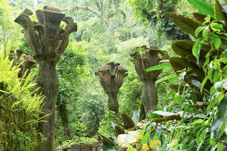 Khu vườn Las Pozas, nằm ở Xilitla, Mexico, là một khu vườn điêu khắc được tạo ra bởi Edward James, một nhà thơ và nhà bảo trợ nghệ thuật người Anh. Las Pozas được xây dựng trên một đồn điền cà phê gần Xilitla, ở vùng Huasteca của Mexico. Khu vực này có hơn 30 khối kiến trúc, bao gồm các tác phẩm điêu khắc thực vật và cầu thang uốn lượn dẫn tới hư không. Những khu vườn ấn tượng trên thế giới -4