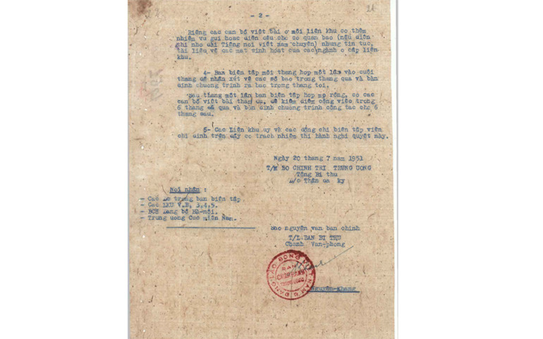 Nghị quyết về việc chỉ định Ban Biên tập và cán bộ viết bài cho báo Nhân Dân -0