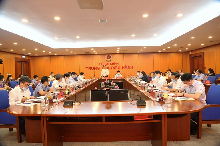 Ban Chỉ đạo Tổng kết Nghị quyết số 19 làm việc với Ban cán sự Đảng Bộ Tài chính về công tác tổng kết thực hiện Nghị quyết số 19 của Ban Chấp hành Trung ương, khóa XI -0