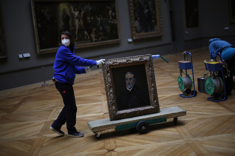 Bảo tàng Louvre tận dụng “thời cơ vàng” đóng cửa vì Covid-19 -0