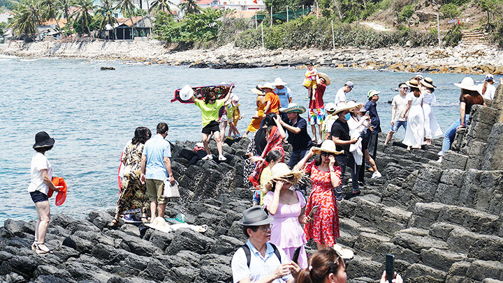 Gành Đá Đĩa mùa hút khách -0