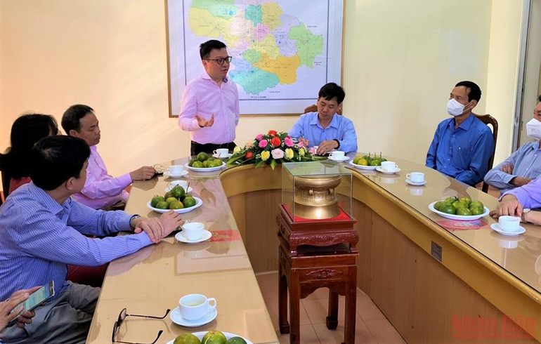 Đoàn công tác Báo Nhân Dân làm việc tại tỉnh Đắk Lắk -0