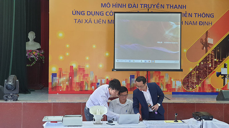 Triển khai mô hình đài truyền thanh thông minh đầu tiên ở Nam Định -0
