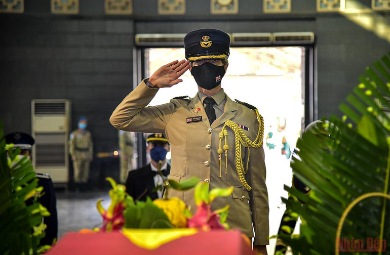 Thương tiếc Trung tá Đỗ Anh - sỹ quan gìn giữ hòa bình hy sinh khi làm nhiệm vụ nhân đạo quốc tế -0