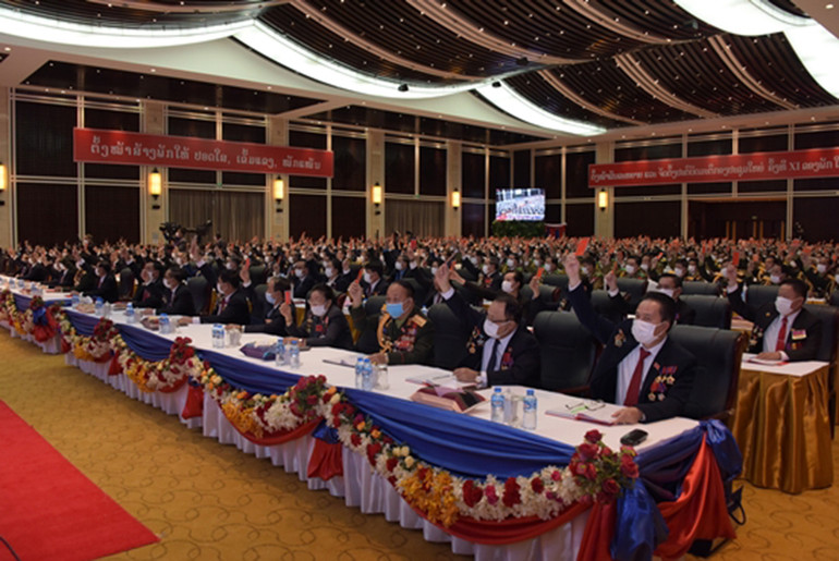 Bế mạc Đại hội Đảng NDCM Lào lần thứ XI -0