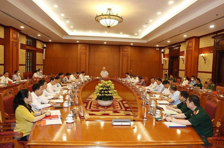 Tổng Bí thư chủ trì họp Thường trực Ban Chỉ đạo Trung ương về chống tham nhũng -0