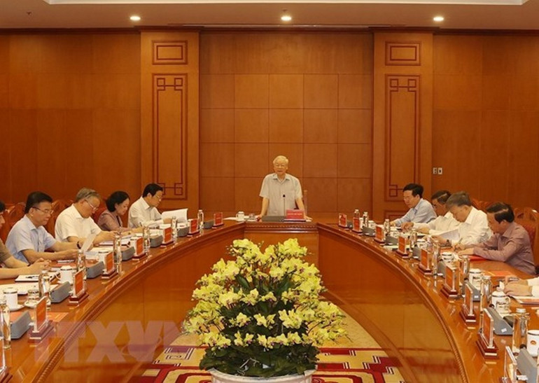 Tổng Bí thư chủ trì họp Thường trực Ban Chỉ đạo Trung ương về chống tham nhũng -0