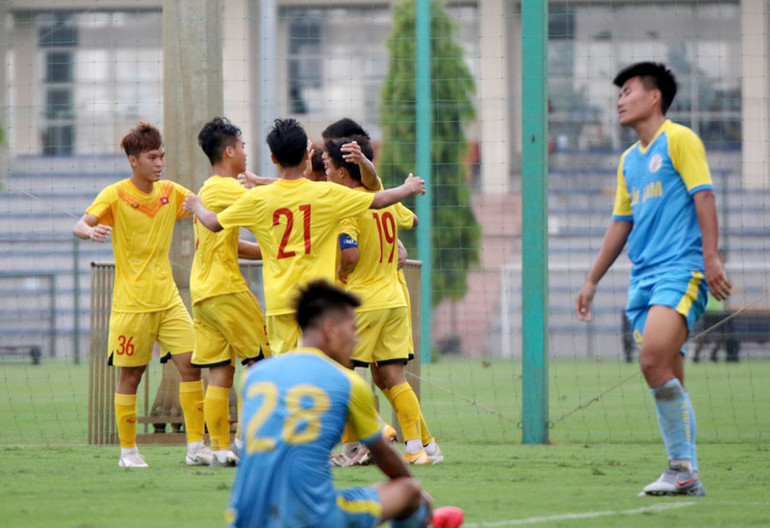 ĐT U18 Việt Nam hòa CLB Hải Nam Vĩnh Phúc trong đợt hội quân lần thứ hai -0
