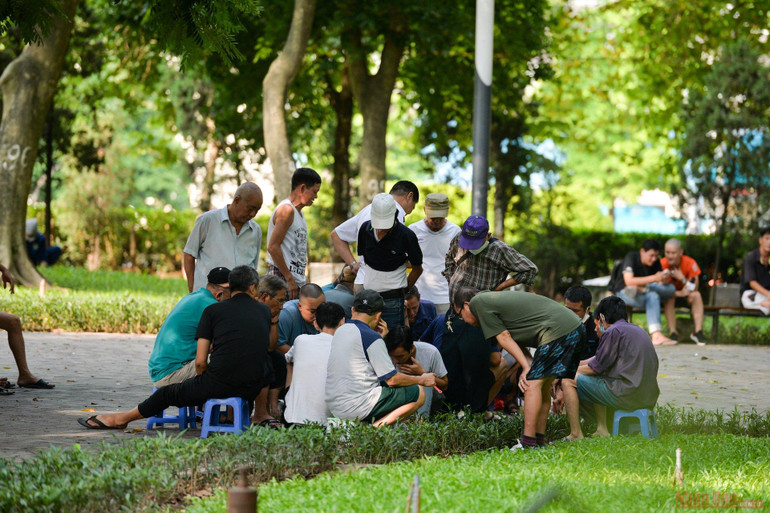 Hàng quán Hà Nội dựng vách ngăn phòng Covid-19 -0