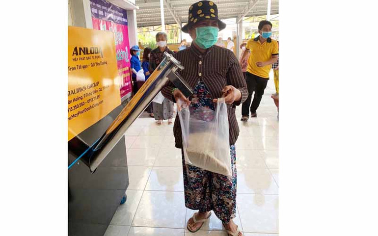 ATM gạo và “Gian hàng 0 đồng” ở Ninh Thuận -0