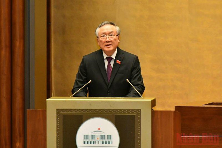 Tổ chức phiên tòa trực tuyến hướng đến xây dựng tòa án điện tử -0