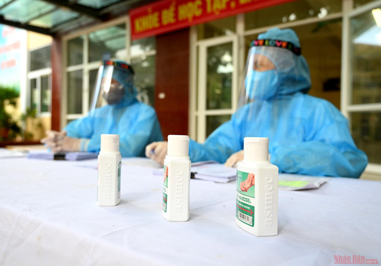 Hà Nội xét nghiệm PCR cho người dân trở về từ Đà Nẵng -3