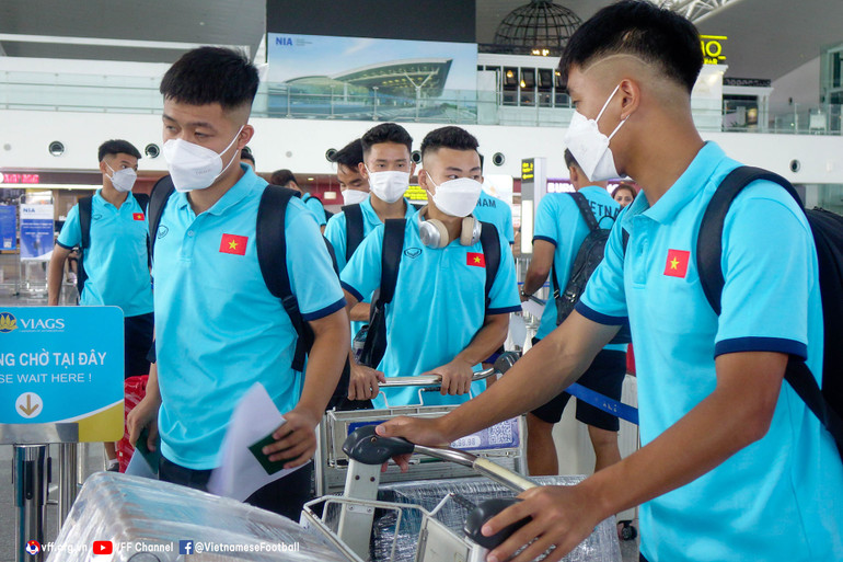 U19 Việt Nam lên đường sang Indonesia tranh tài Giải vô địch U19 Đông Nam Á 2022 -1
