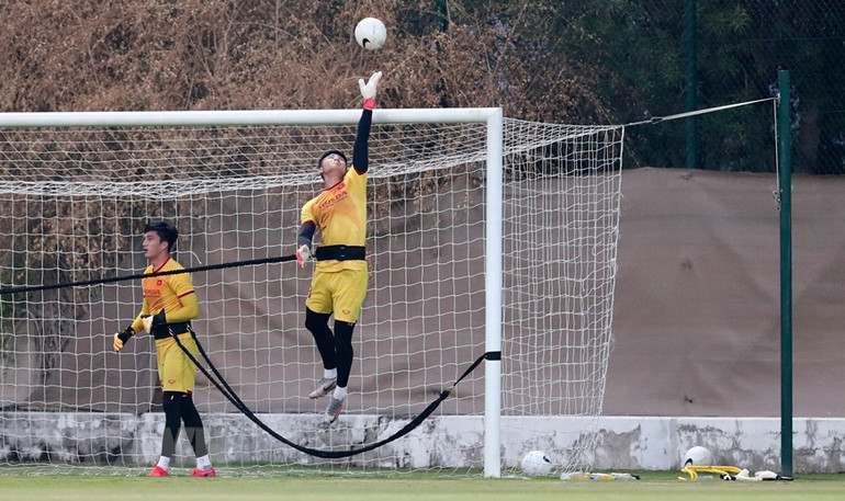 Đội tuyển Việt Nam luyện tập sẵn sàng cho trận gặp UAE -0