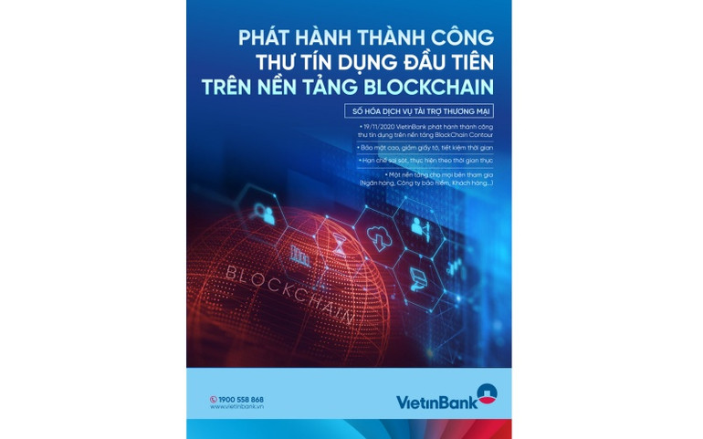 VietinBank phát hành thành công L/C đầu tiên ứng dụng công nghệ Blockchain ảnh 1 VietinBank phát hành thành công L/C đầu tiên ứng dụng công nghệ Blockchain -0