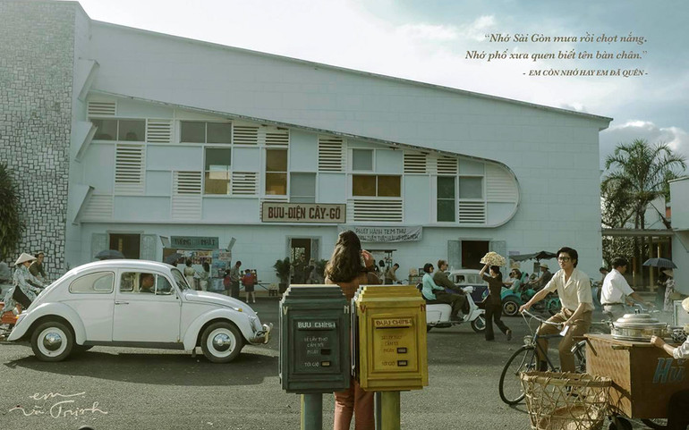 Tái hiện bối cảnh Sài Gòn xưa trong phim về nhạc sĩ Trịnh Công Sơn -0