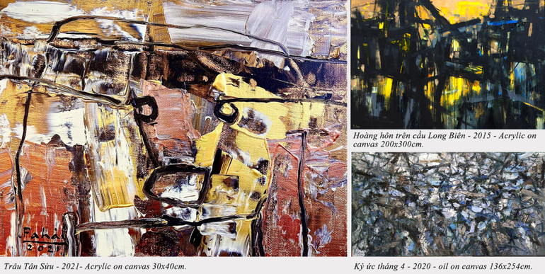 Họa sĩ Phạm An Hải: Tôi muốn nghệ thuật trừu tượng gần gũi, dễ giao hòa với người xem -0