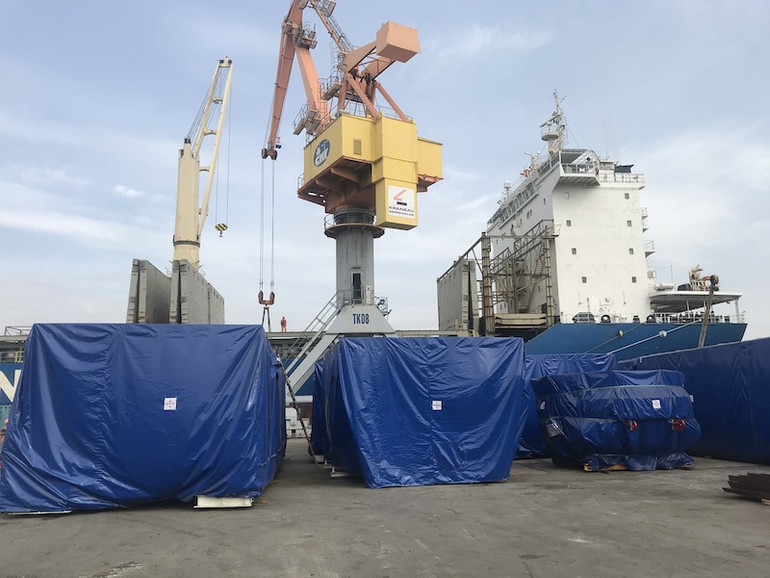 Máy đào hầm tuyến đường sắt đô thị số 3, đoạn Nhổn – Ga Hà Nội đã về Việt Nam -0