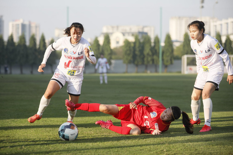 Thắng 2-0 Hà Nội I Watabe, TP Hồ Chí Minh vô địch Cúp quốc gia nữ 2021 -0