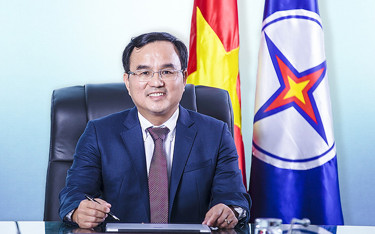 Chủ tịch HĐTV Tập đoàn Điện lực Việt Nam Dương Quang Thành. EVN góp phần giúp bà con miền núi thoát nghèo -0
