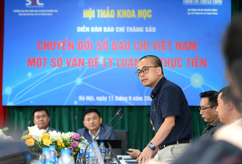 Những hình ảnh tại Hội thảo khoa học chuyển đổi số báo chí Việt Nam - Những vấn đề lý luận và thực tiễn -0