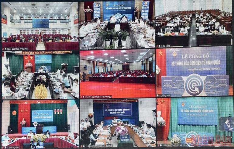 Thủ tướng dự Lễ công bố Hệ thống hóa đơn điện tử toàn quốc -0