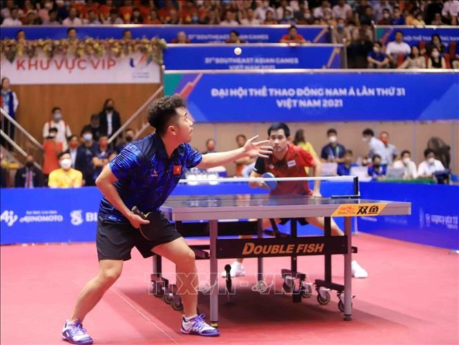 Bóng bàn: Nguyễn Đức Tuân giành Huy chương Vàng đơn nam -0