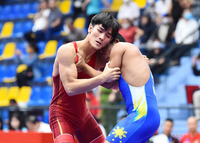 Đội tuyển vật Việt Nam chiến thắng áp đảo tại SEA Games 31 -2