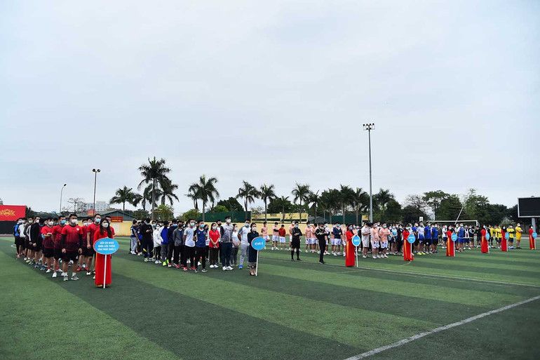 Hội thao thu hút sự hưởng ứng của đông đảo học viên, trong đó có cả những học viên nước ngoài đang theo học tại trường. Thanh niên Công an nhân dân - Khỏe để xây dựng và bảo vệ Tổ quốc -0