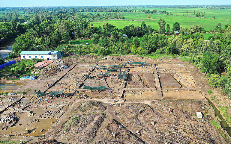 Đi tìm đô thị-cảng thị cổ trong lòng đất -0