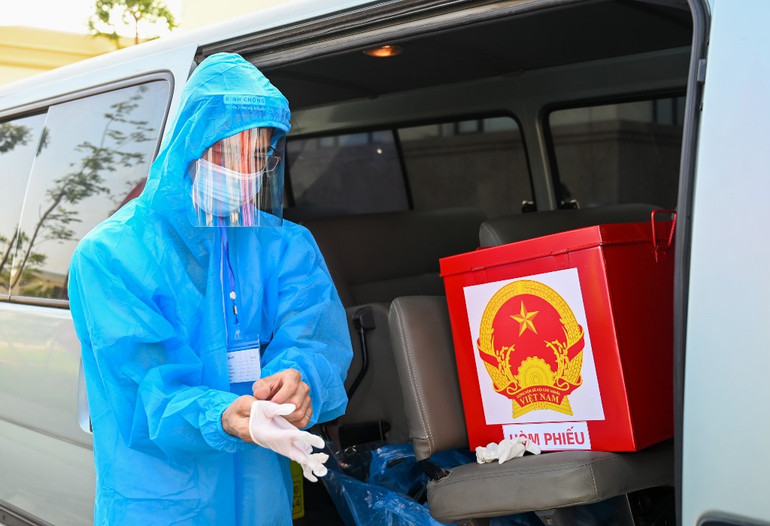 Hơn 3.200 cử tri tiến hành bầu cử sớm tại Bắc Ninh -0